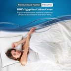 Goose Feather & Down Pillows | Pack of 2