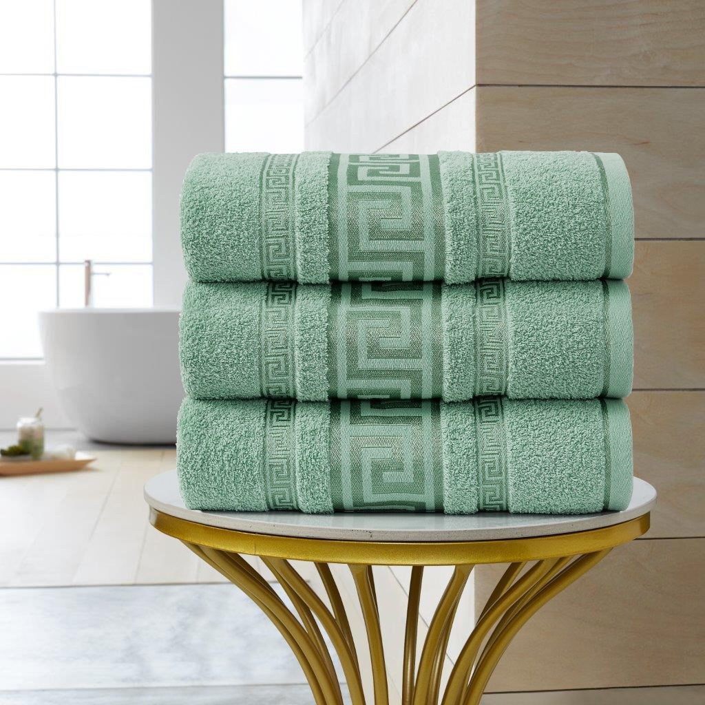 100% Egyptian Cotton Regent Greek Towels  | 9 Colours | 500 GSM
