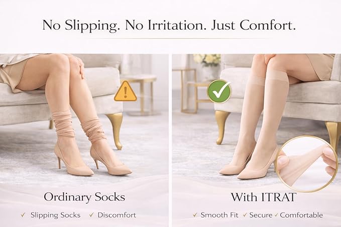 Women’s Knee High Pop Socks| 3 Colours