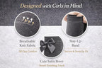 Girls Knee High Socks with Satin Bow | 4 Colours
