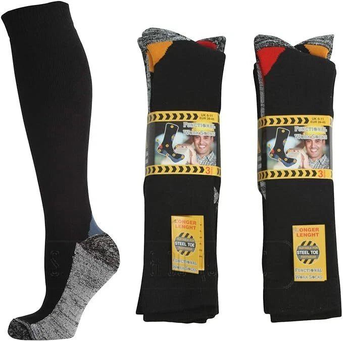 Men’s Knee Length Functional Work Socks