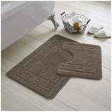 Greek Non-Slip Bath Mat Set  | 23 Colours Available