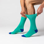 Men’s Leisure Colourburst Gentle Grip Cotton Rich Socks