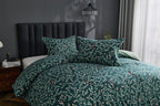Lettie Green Soft Touch Printed Duvet Cover Set