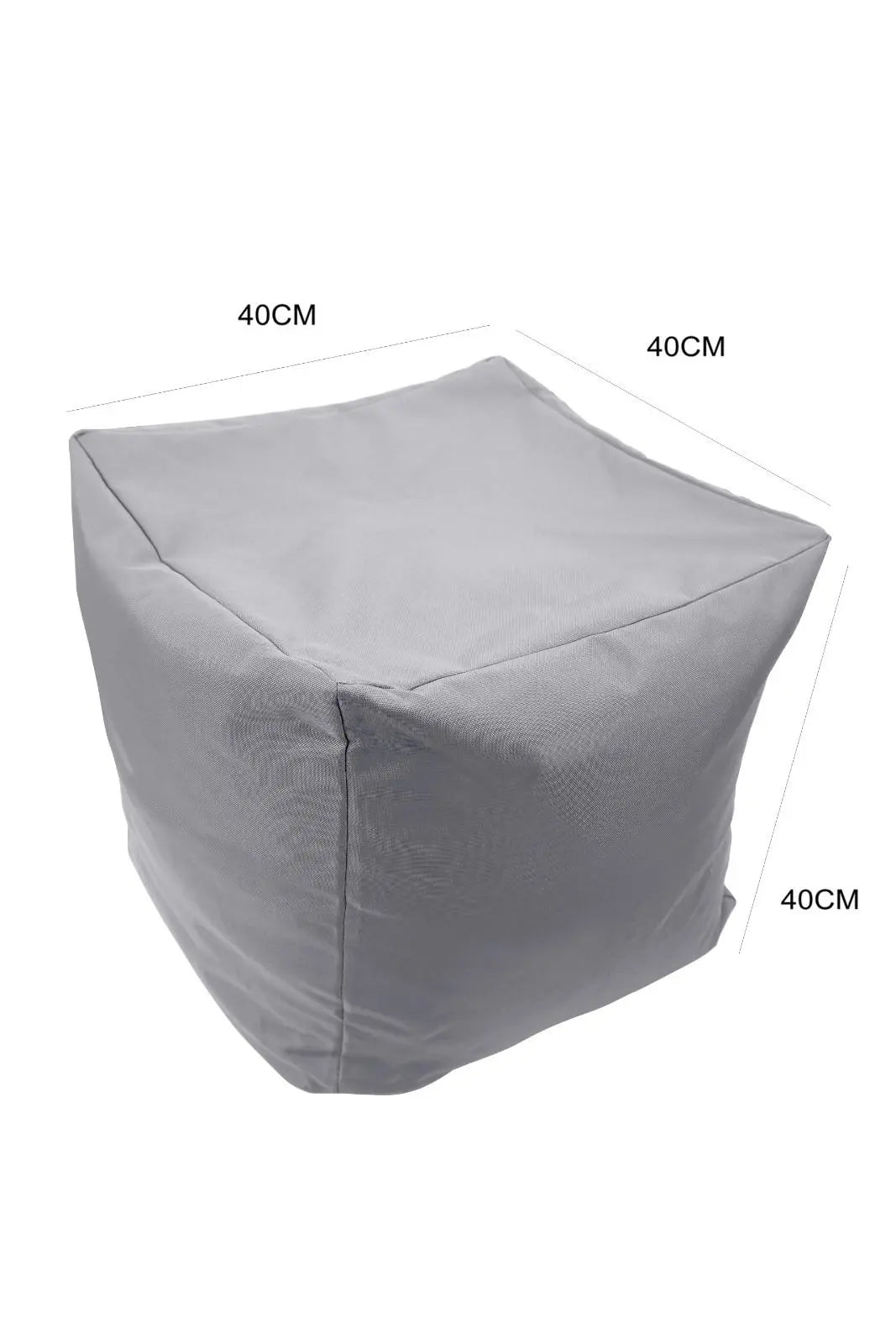 light grey waterproof beans bag