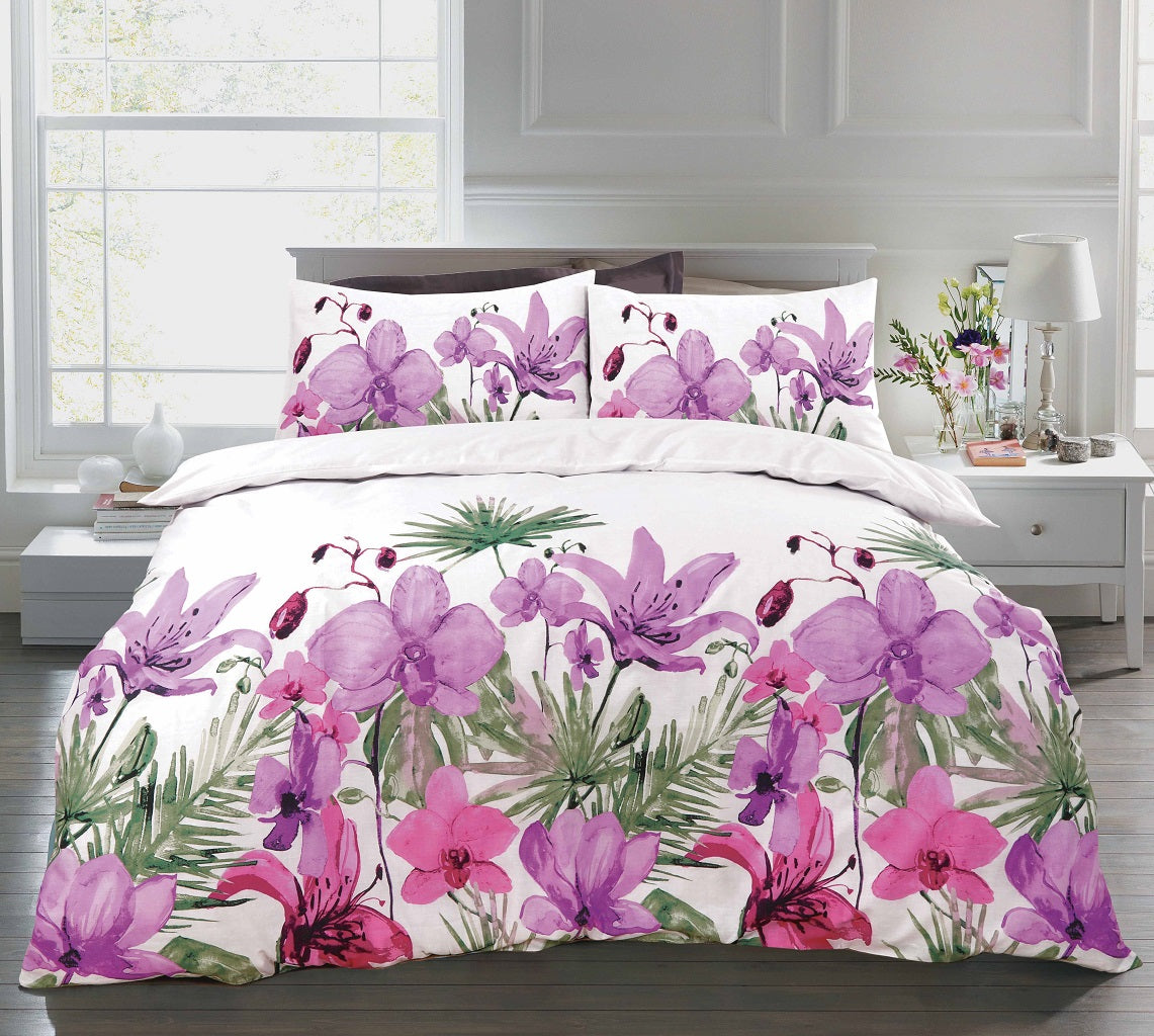 Lily Printed Duvet Cover Set | 2 Colors