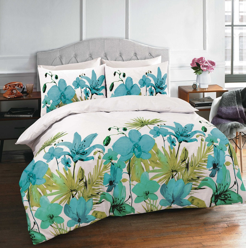 Lily Printed Duvet Cover Set | 2 Colors
