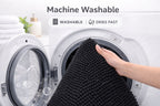 Shaggy Chenille Loop 2 Pcs Bath Mat Set | 7 Colours