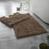 Loop Non Slip Bath Mat Set   | 15 Colours Available