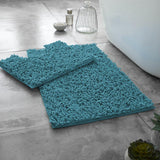Loop Non Slip Bath Mat Set   | 15 Colours Available