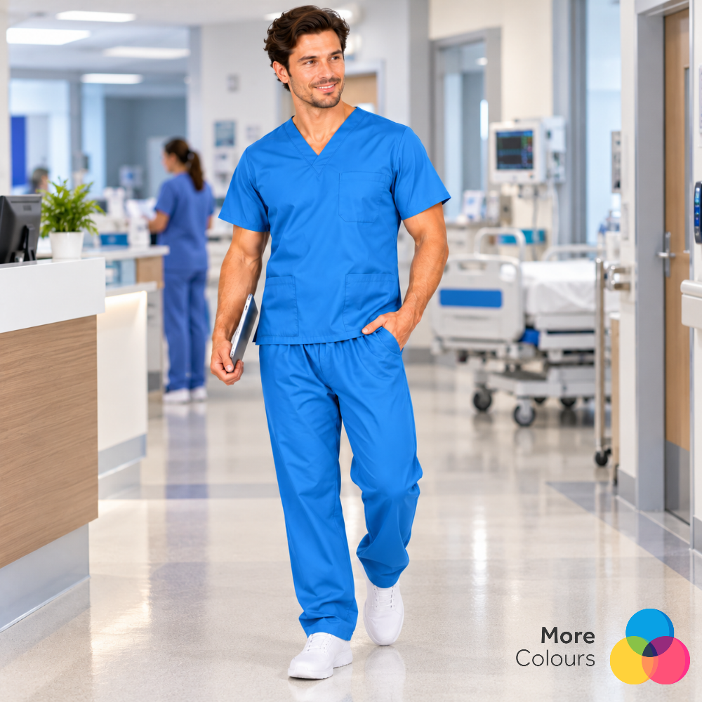 Men's Medical Scrub Set
