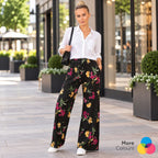 Floral Printed Palazzo Trousers | 3 Colours