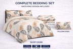 Minka Printed Complete Set | Duvet Cover + Fitted Sheet + Pillowcases