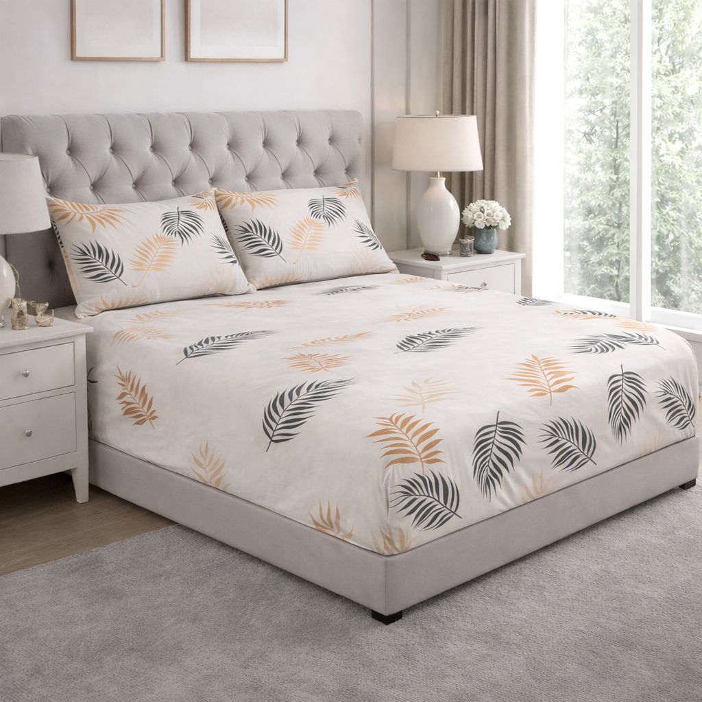Minka Printed Complete Set | Duvet Cover + Fitted Sheet + Pillowcases