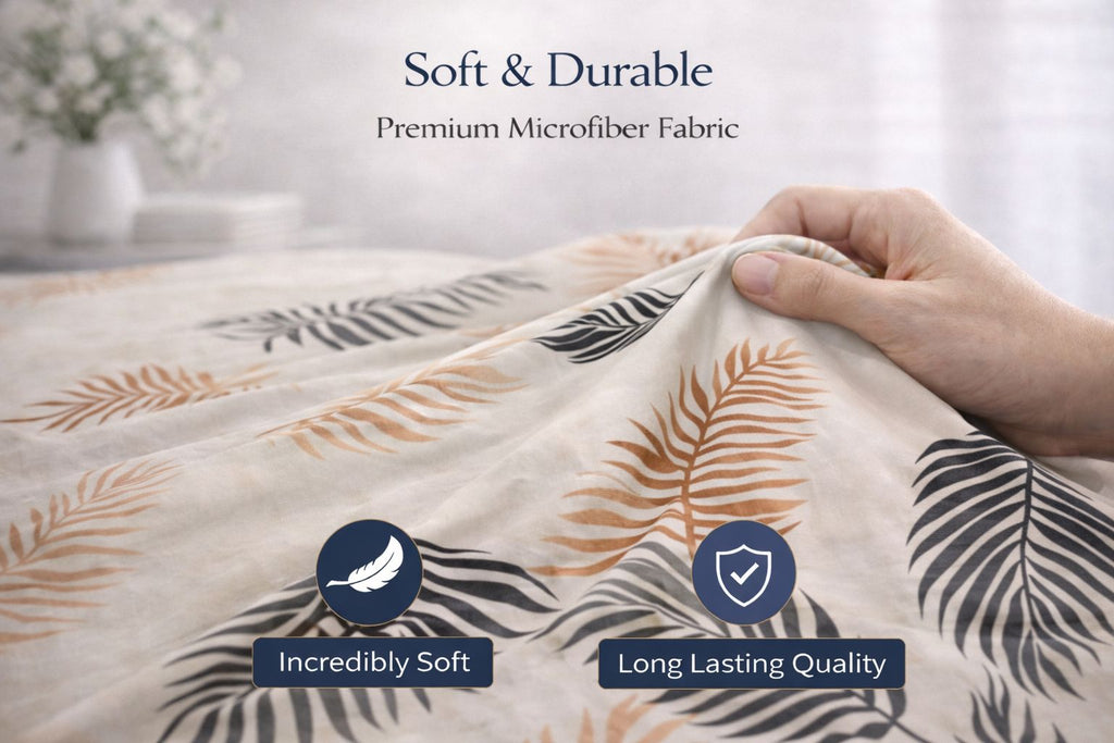 Minka Printed Complete Set | Duvet Cover + Fitted Sheet + Pillowcases