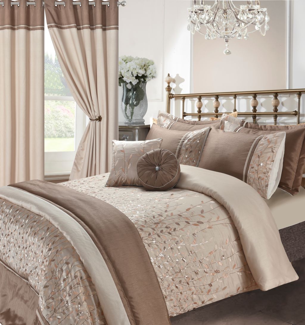 Marie Embroidered Duvet Cover Set | 2 Colours