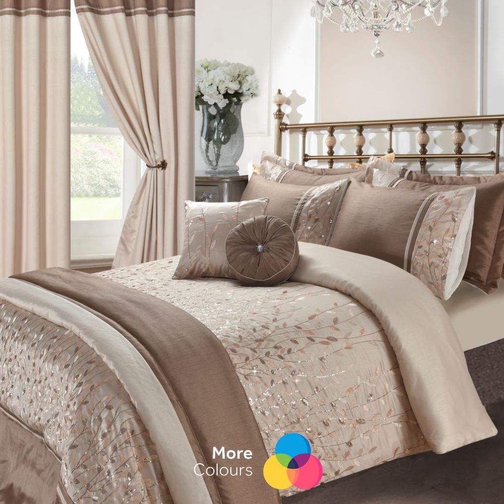 Marie Embroidered Duvet Cover Set | 2 Colours