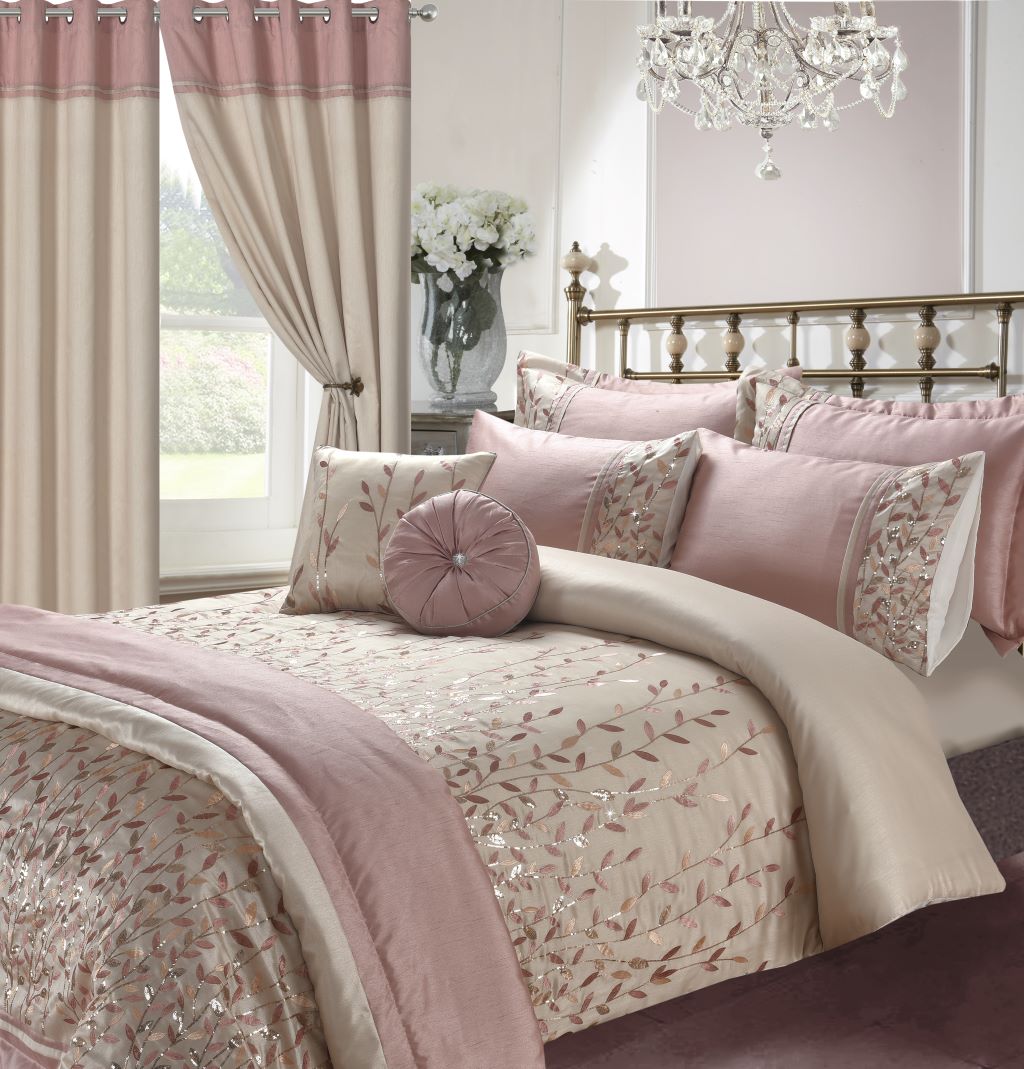 Marie Embroidered Duvet Cover Set | 2 Colours