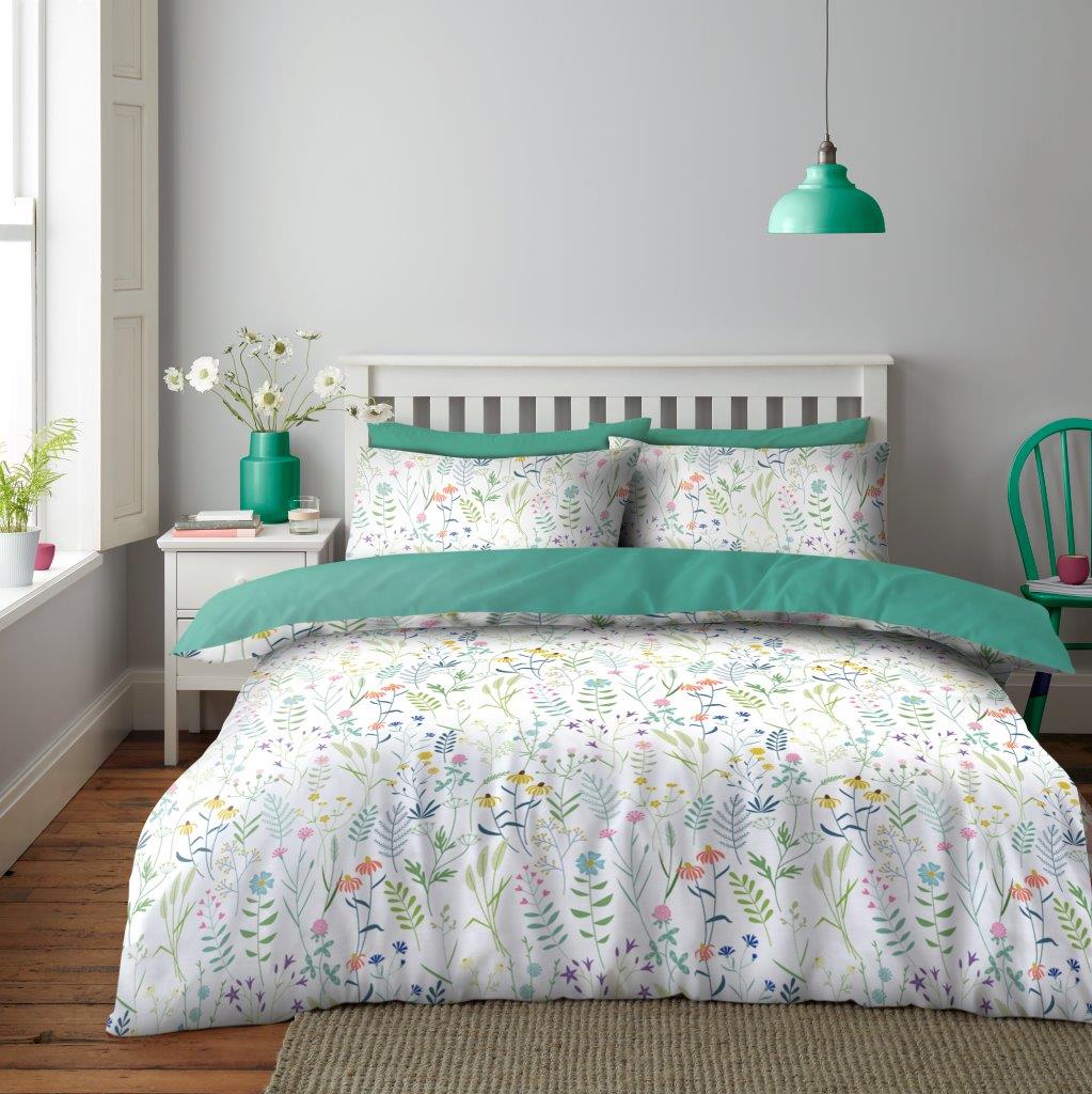Meadow Printed Duvet Cover Set