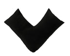 Brushed Microfibre Embossed Stripe V Shaped Pillow Cases | Pack of 2