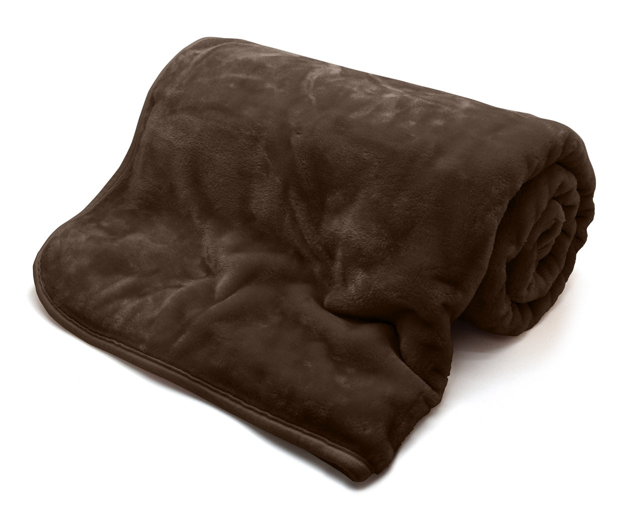 faux fur mink throw chocolate