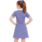 Girls Gingham Check Pleated Dress | 7 Colours