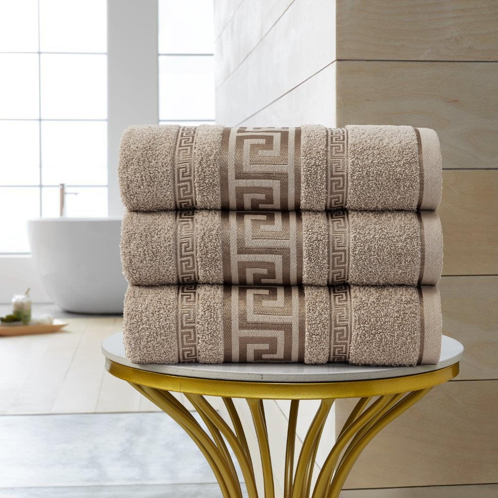 100% Egyptian Cotton Regent Greek Towels  | 9 Colours | 500 GSM