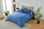Navy / Blue Coverless Duvet & Pillowcases Set | TOG 10.5