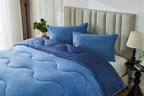 Navy / Blue Coverless Duvet & Pillowcases Set | TOG 10.5
