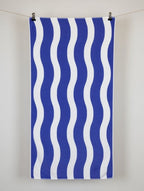 Wavy Stripe Beach Towel | 5 Colours | 152CM × 71CM