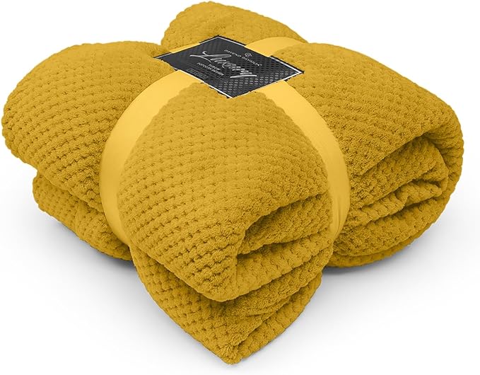 Popcorn Fleece Throws | 18 Colours