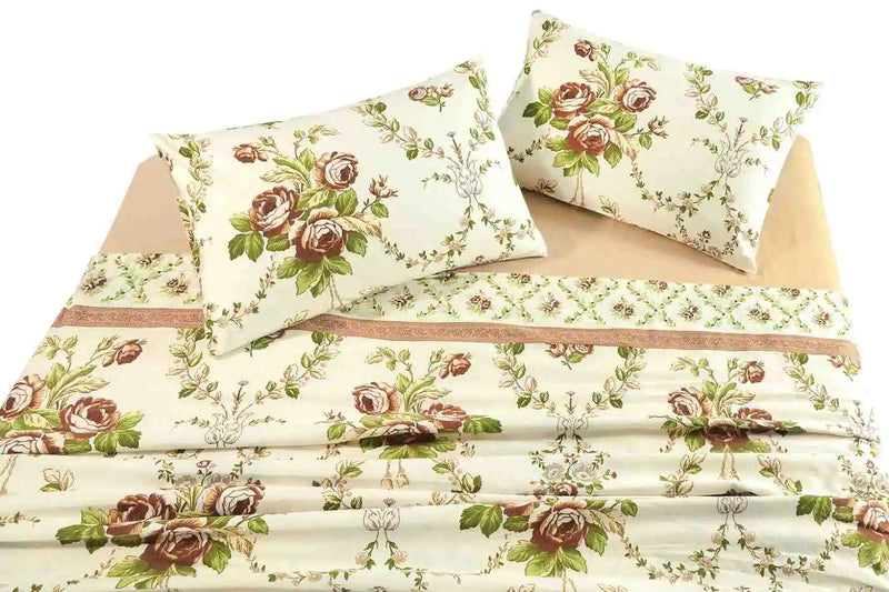 flannel olivia sheet set natural