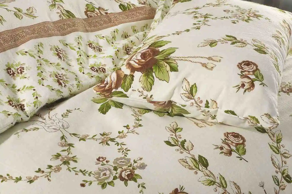 flannel olivia sheet set natural