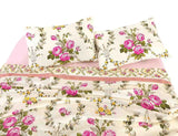 flannel olivia sheet set pink