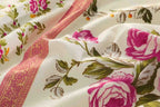 flannel olivia sheet set pink