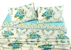 flannel olivia sheet set teal
