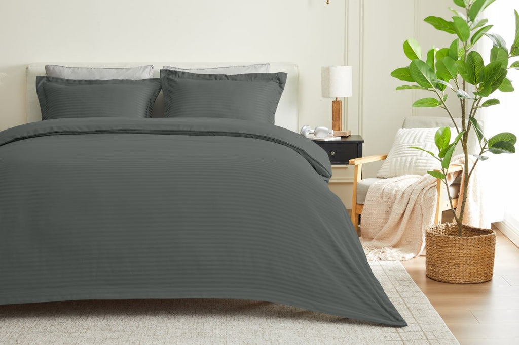 Oxford Seersucker Duvet Cover Set | 3 Colours