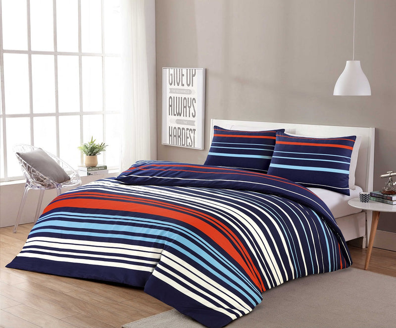 pedro printed duvet cover set