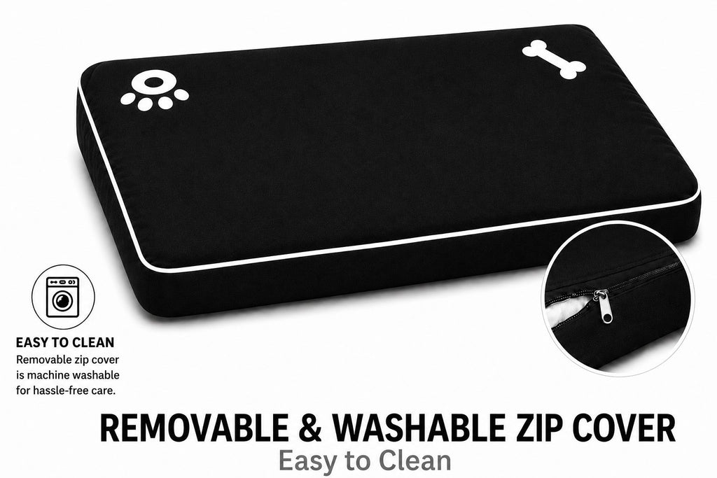 Pet Bed Mats Bone & Paw | 9 Colours | 2 Sizes
