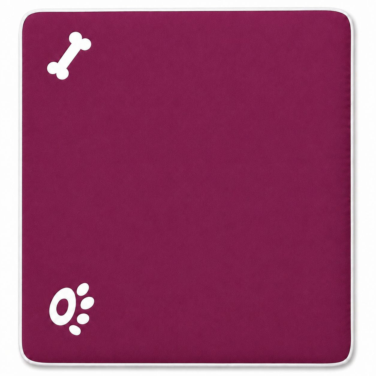 Pet Bed Mats Bone & Paw | 9 Colours | 2 Sizes