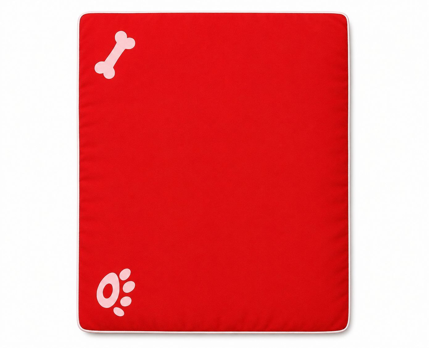 Pet Bed Mats Bone & Paw | 9 Colours | 2 Sizes