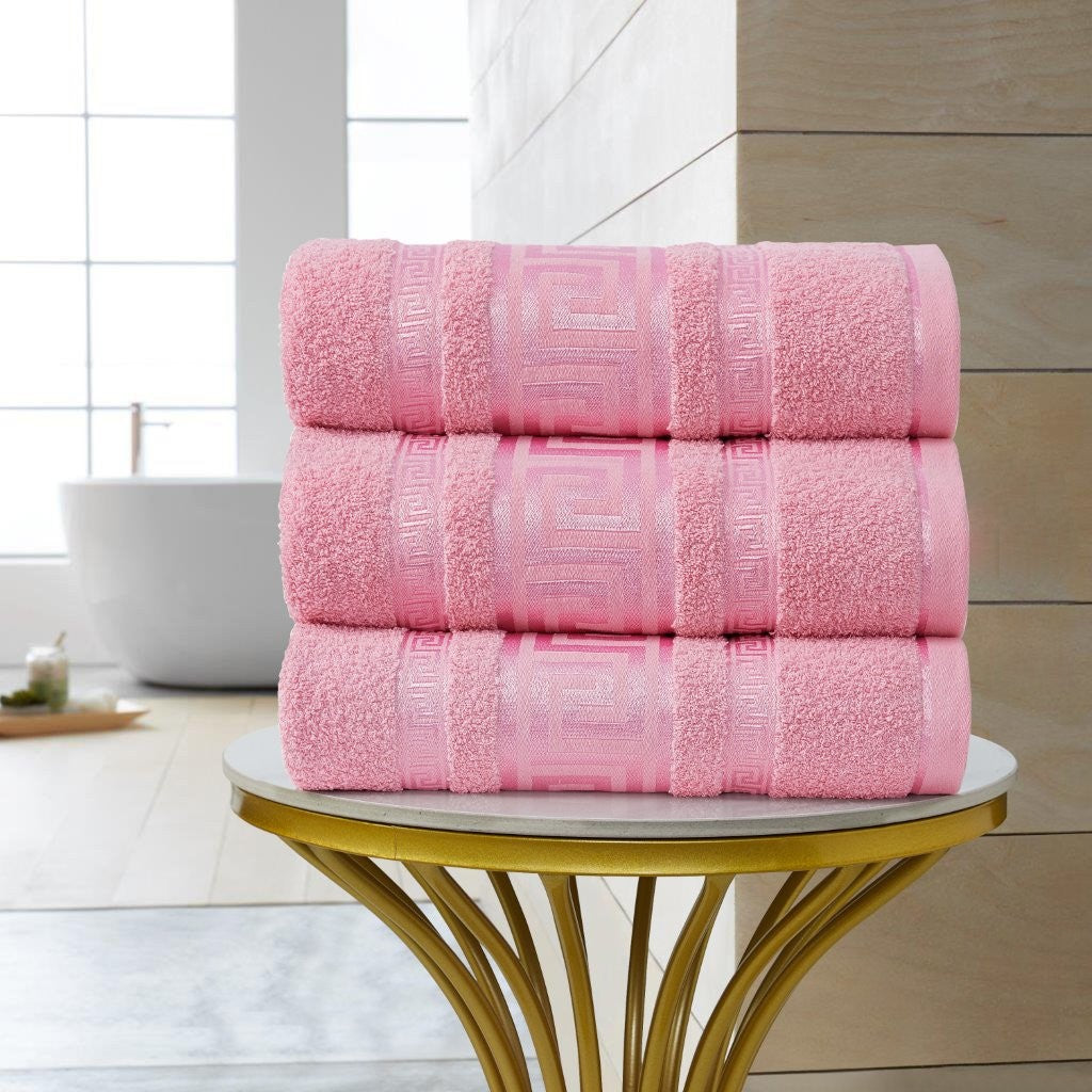 100% Egyptian Cotton Regent Greek Towels  | 9 Colours | 500 GSM