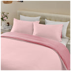 Soft Touch Reversible Plain Duvet Cover Set | 6 Colours