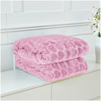 Blossom Heart Heavy Blanket | 200CM x 240CM | Blush Pink