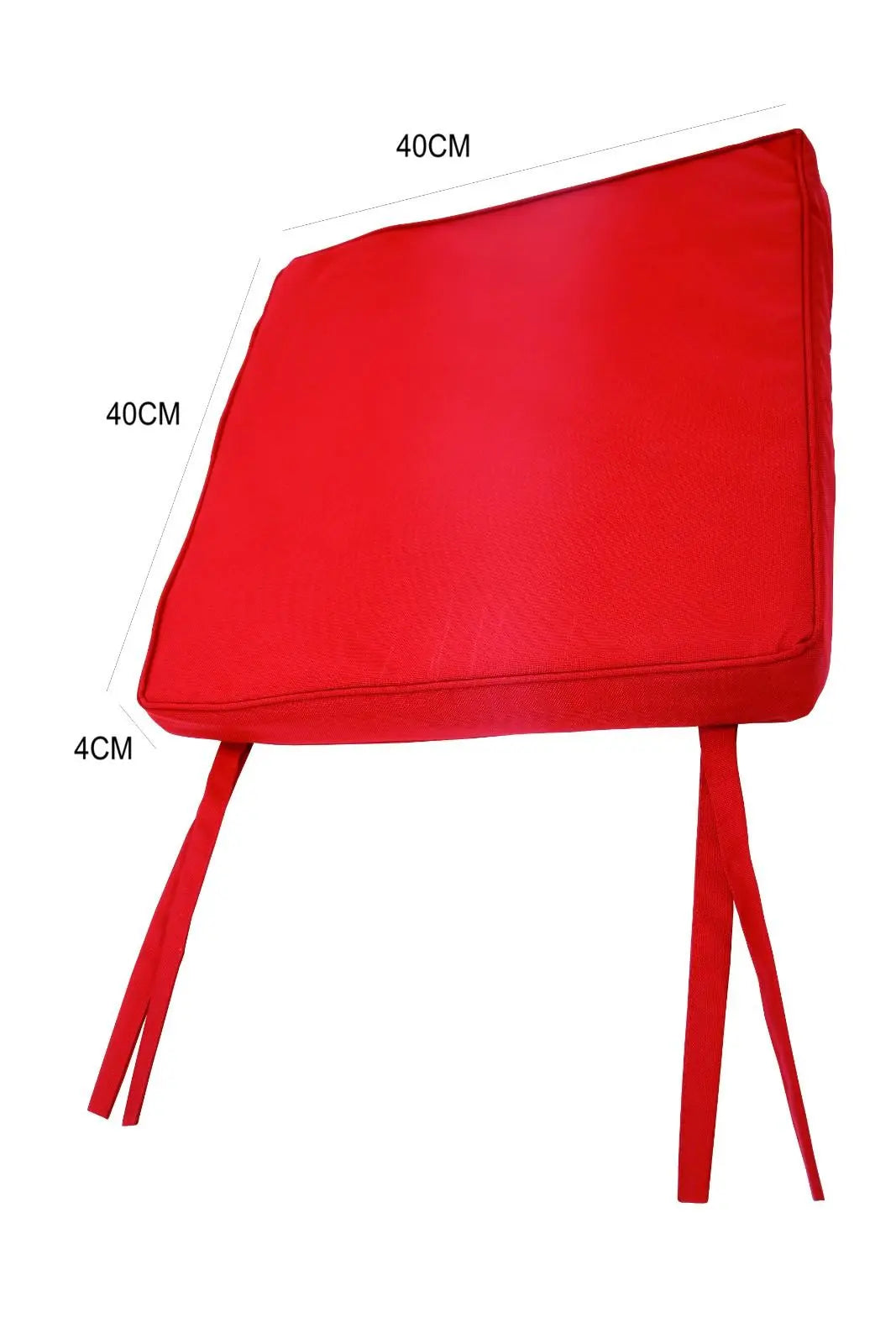 red waterpoof chair pads