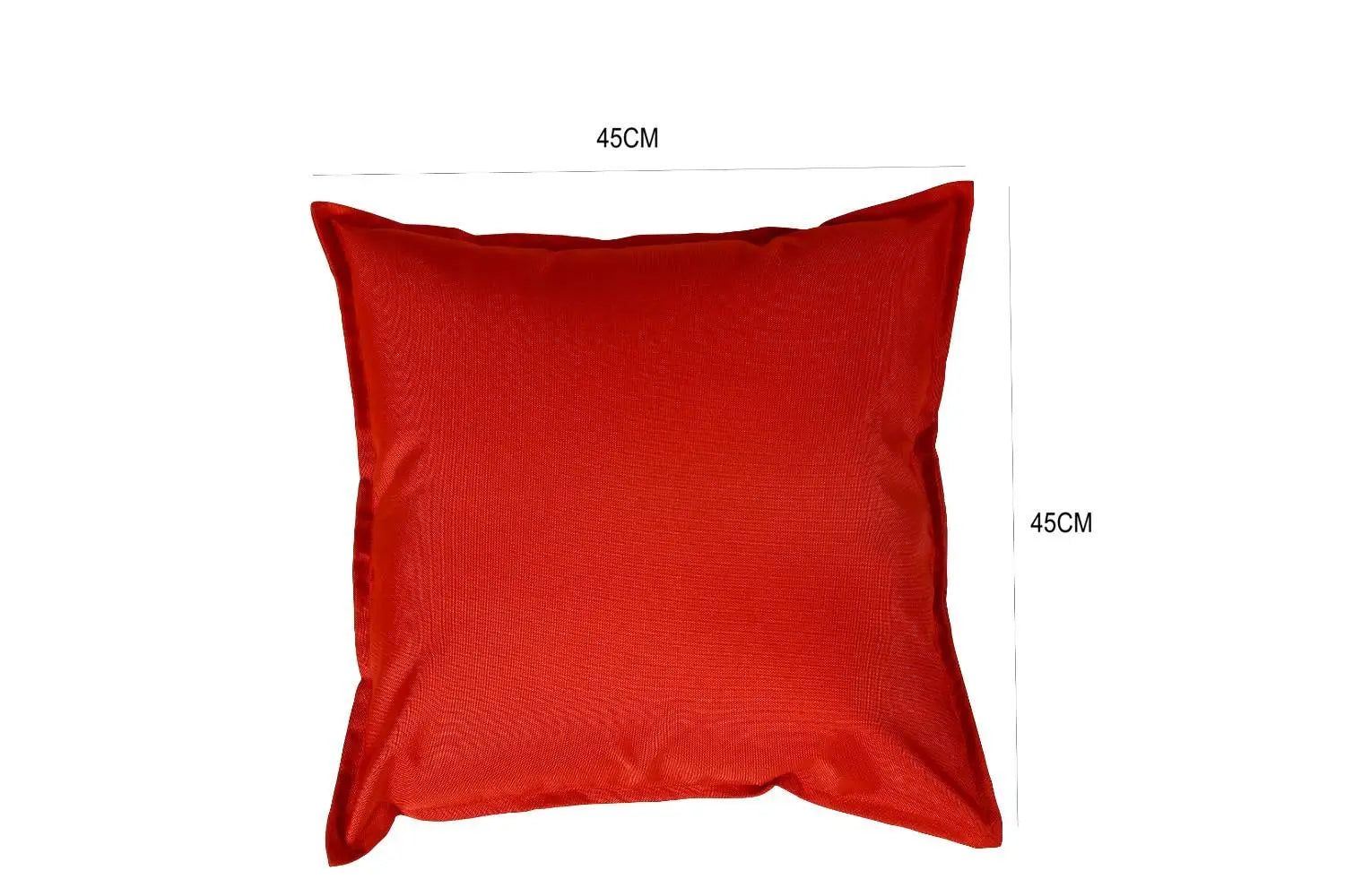 Red waterproof cushion cover