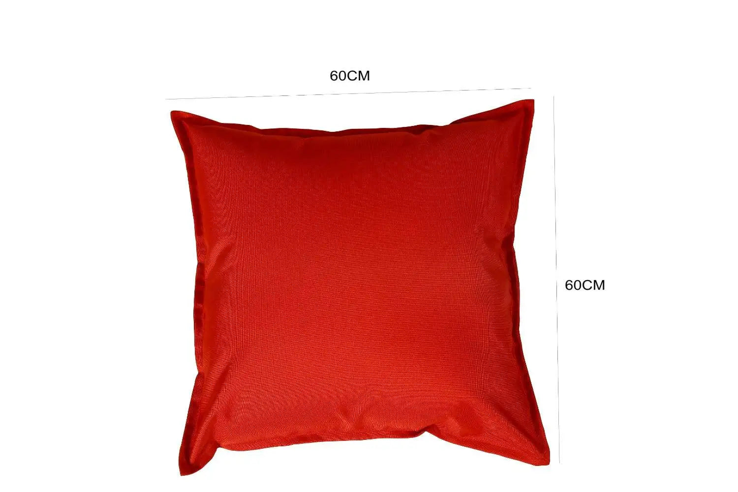 red waterproof cushion cover