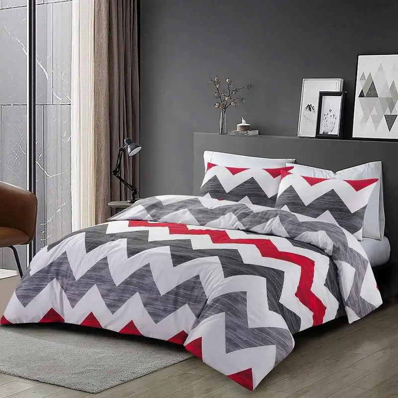 ronal prinrted duvet cover set