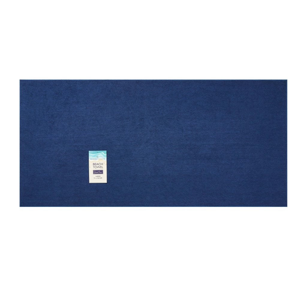 Solid Sand Free Beach Towel | 12 Colours | 152CM × 71CM