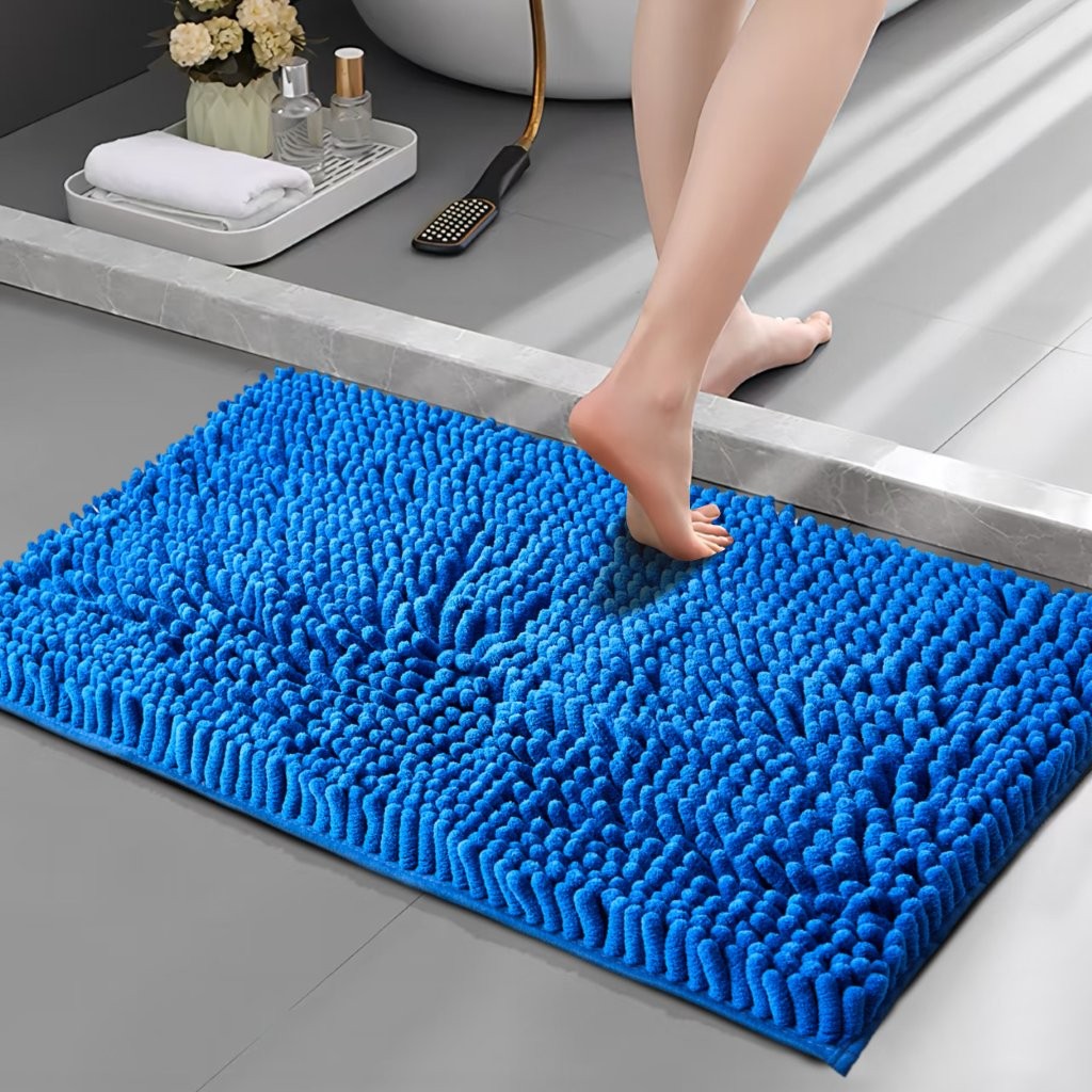 New Miami Loop Non Slip Bath Mat | 11 Colours Available
